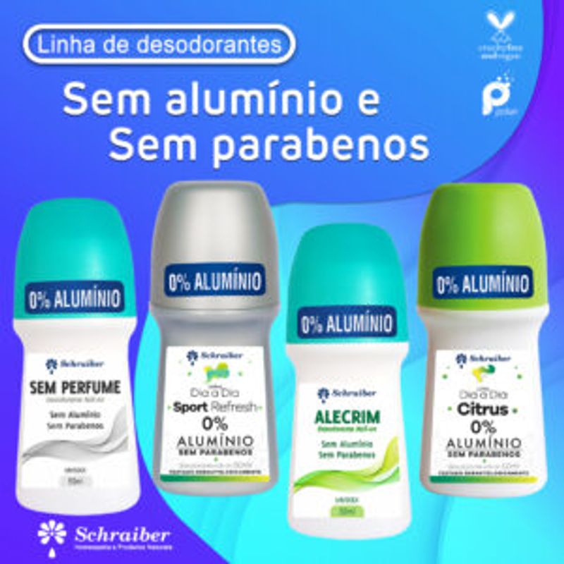Desodorante Antitranspirante Roll On Sport Refresh Schraiber 50ml ...