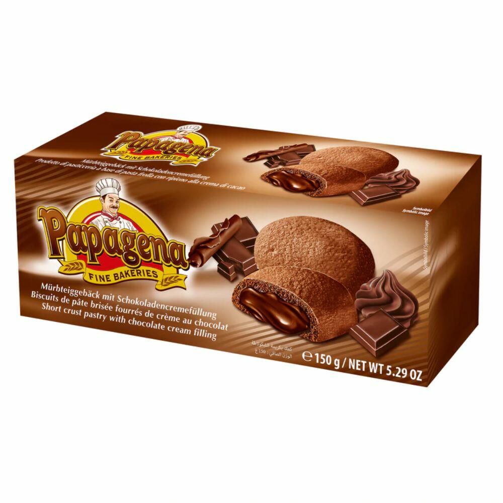 Biscoito Recheado com Chocolate Papagena 150g