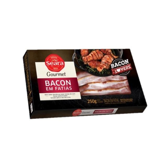Bacon em fatias  Gourmet Seara 250g
