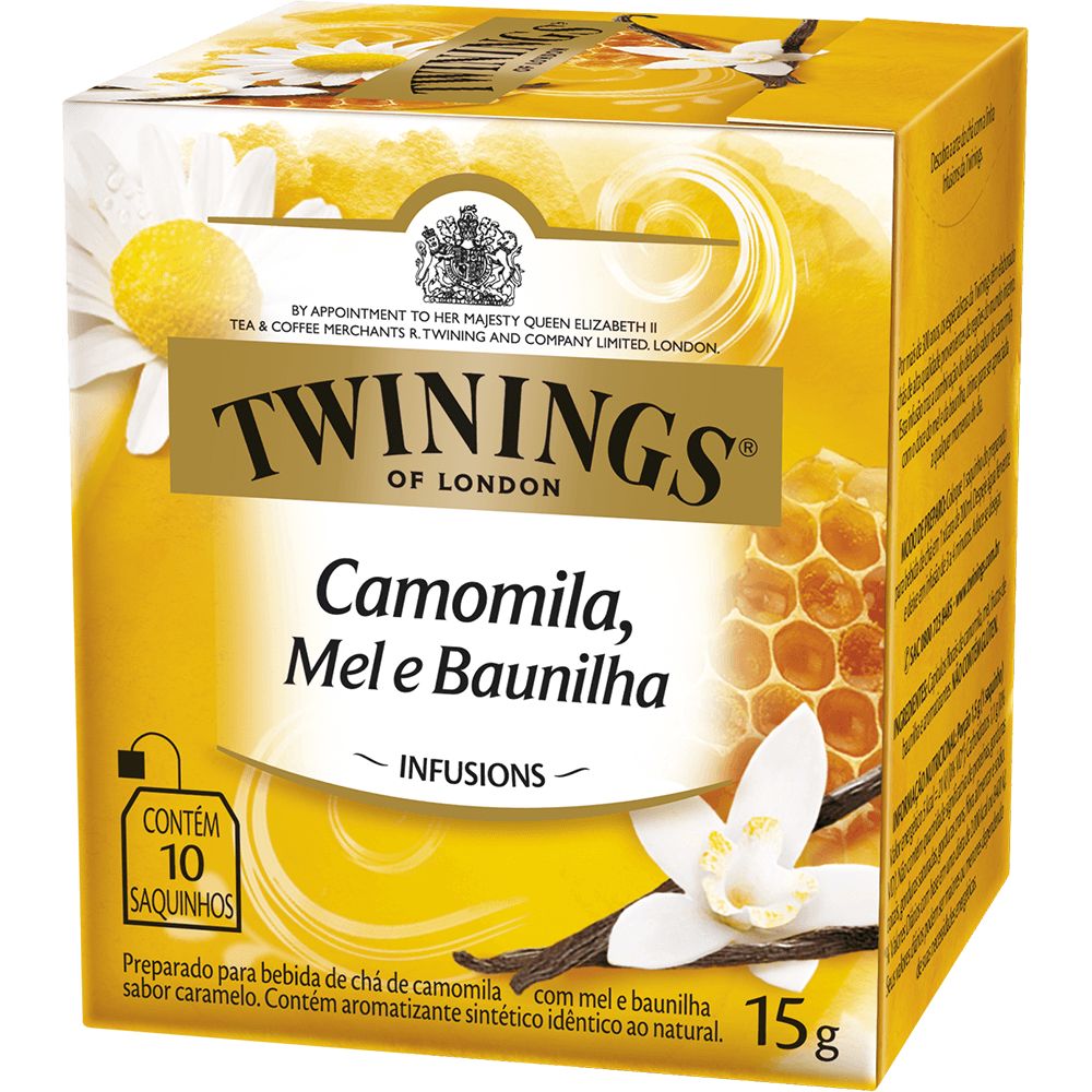 Chá de Camomila, Mel e Baunilha Twinings 15g