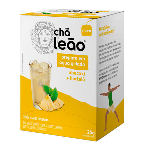 CHA GELADO LEAO ABACAXI HORT