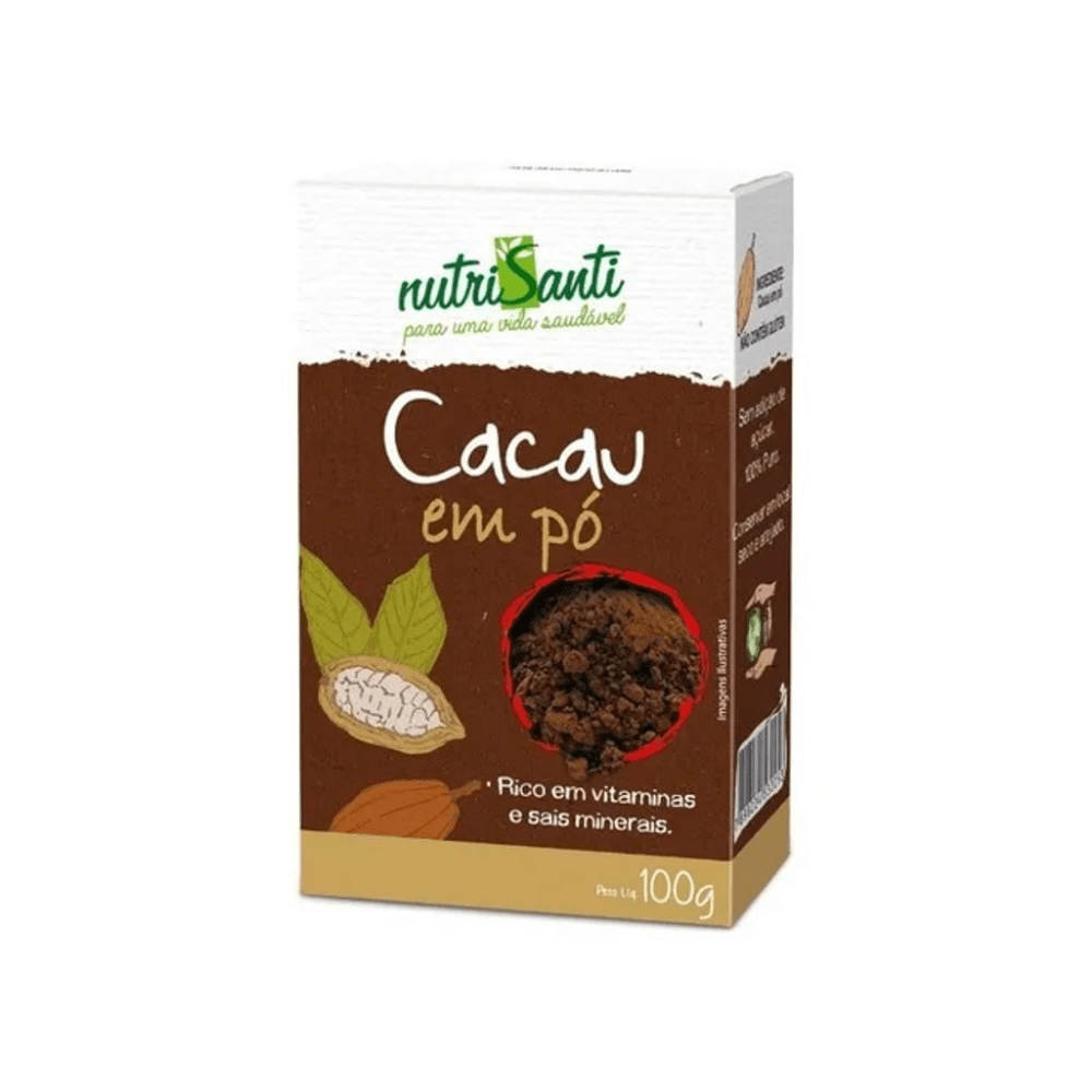 Cacau em Pó 100%  Nutrisanti 100g
