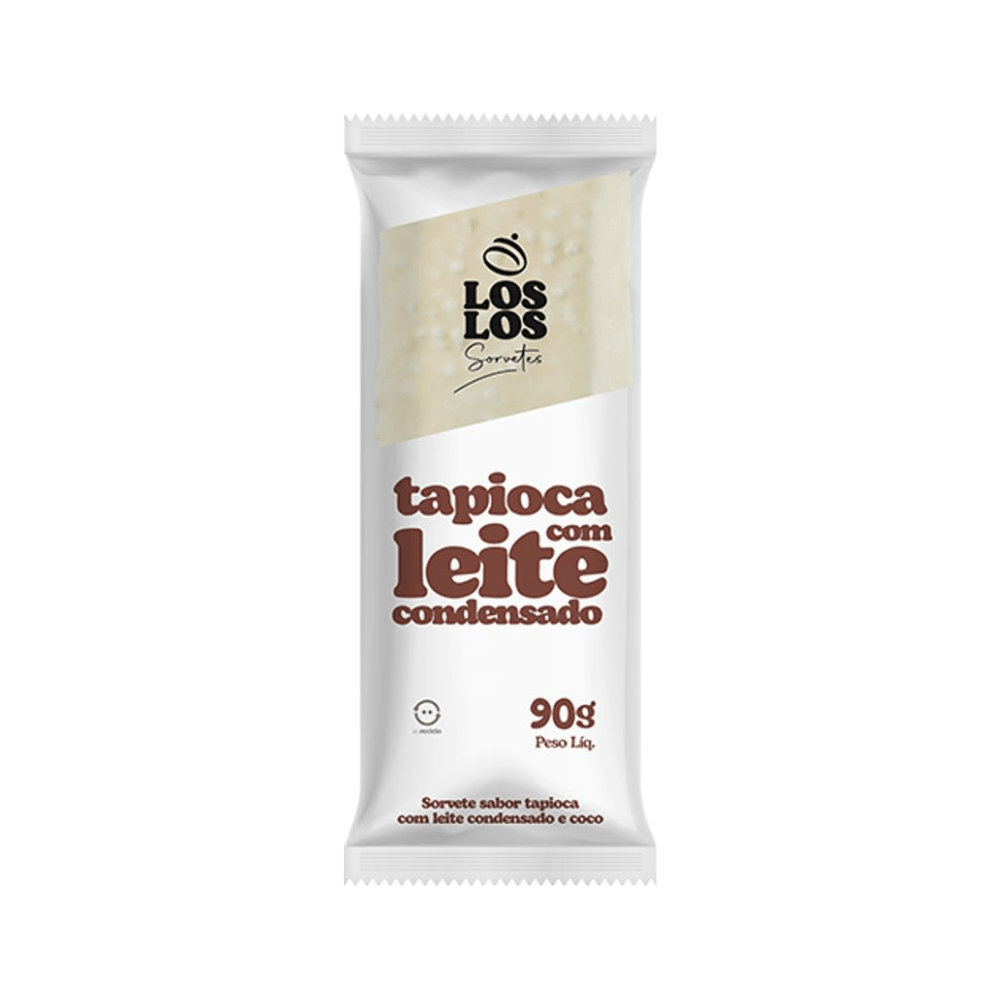 Picolé Paleta Tapioca com Leite Condensado Los Los 90g | Emporio