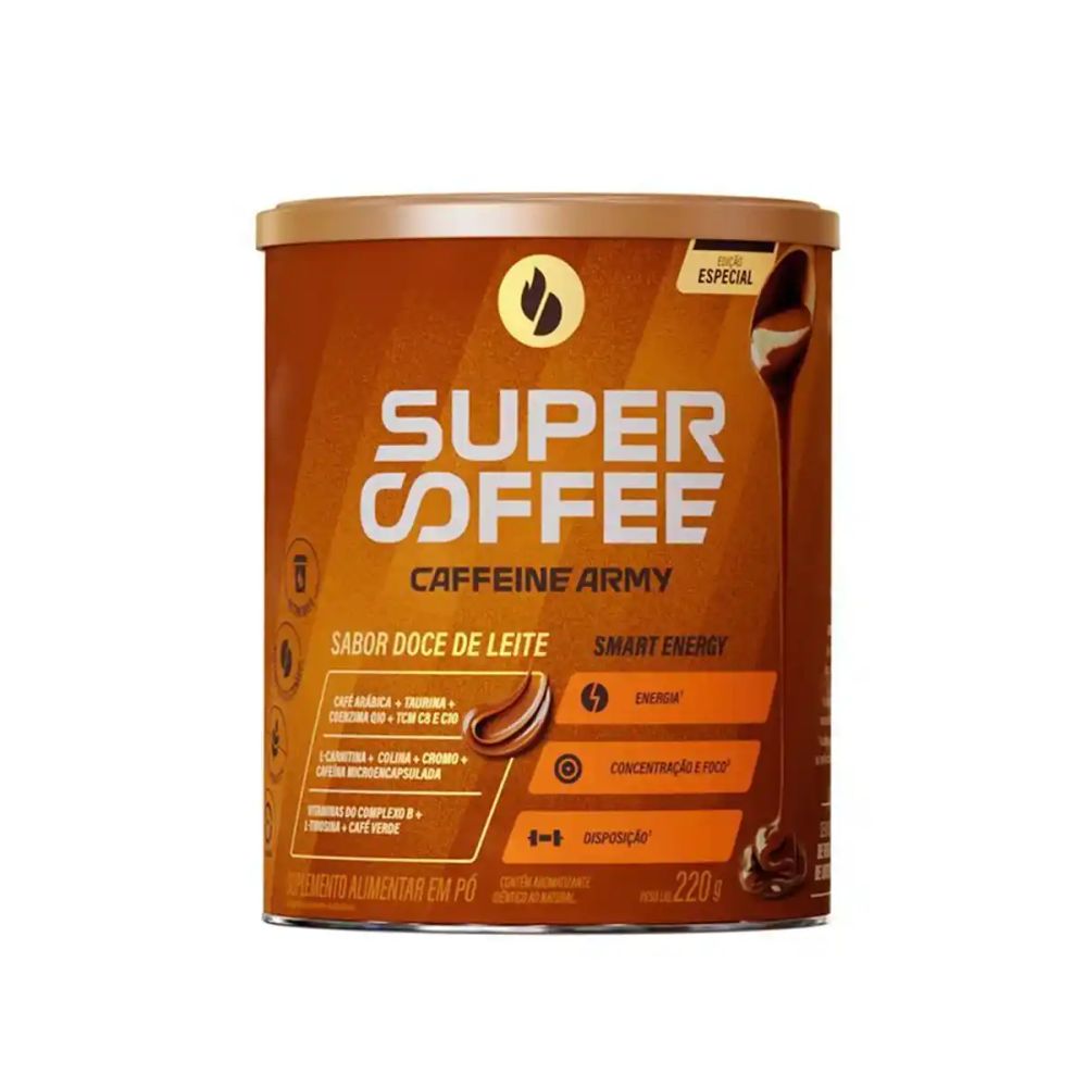 SuperCoffee 3.0 Doce de Leite Caffeine Army 220g