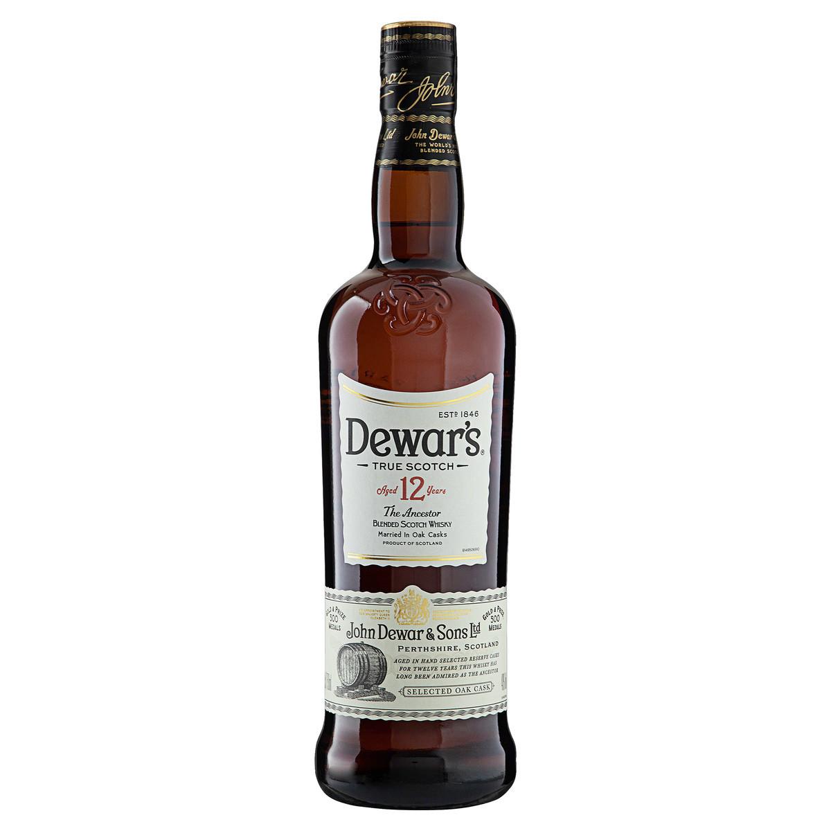 Whisky Blended 12 anos Dewar's 750ml | Emporio Varanda