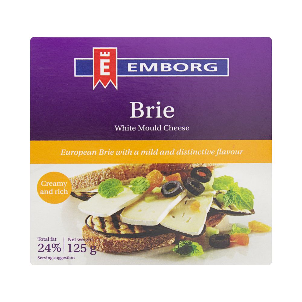 Queijo Brie Emborg 125g | Emporio Varanda