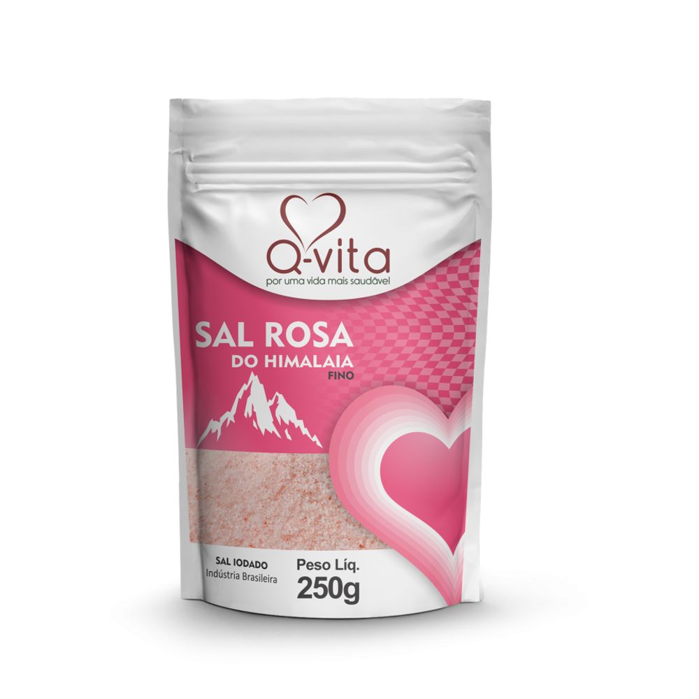 Sal Rosa do Himalaia Fino Q VIta 250g