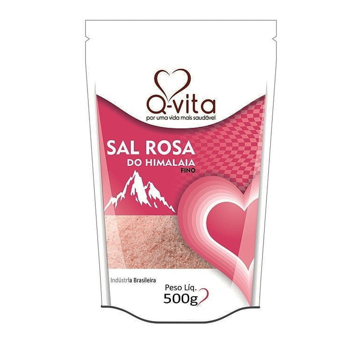 Sal Rosa do Himalaia Fino Q Vita 500g
