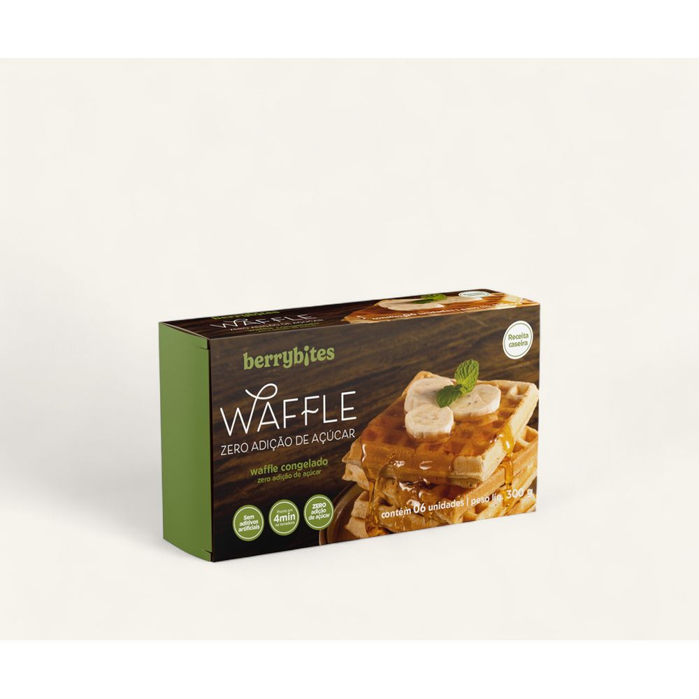 Waffle sem Açucar Berry Bites 300g
