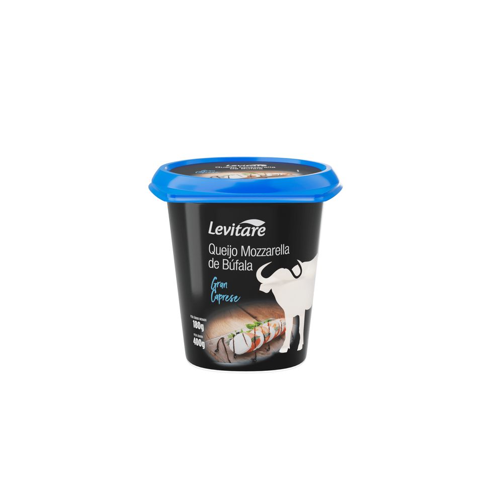 Queijo Mussarela de Búfala Gran Caprese Levitare 320g