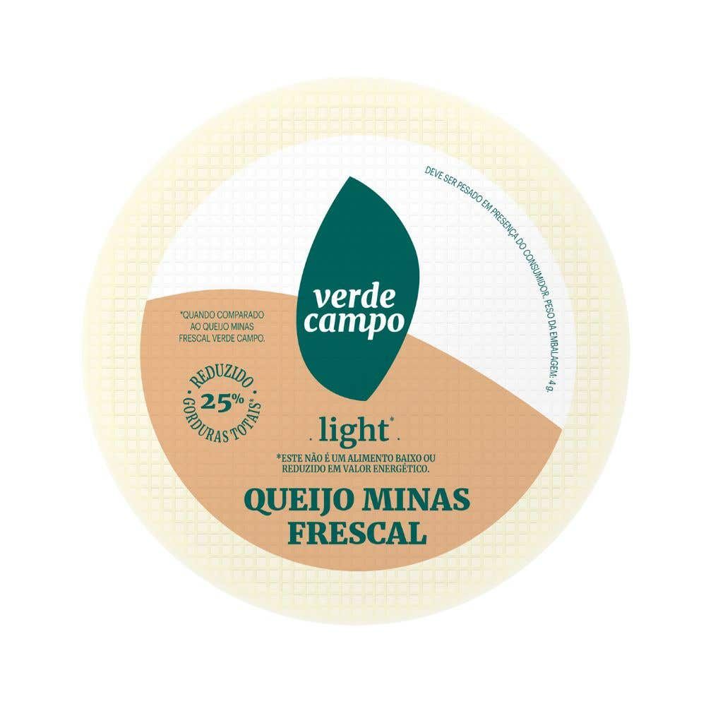 Queijo Minas Frescal Light Verde Campo kg