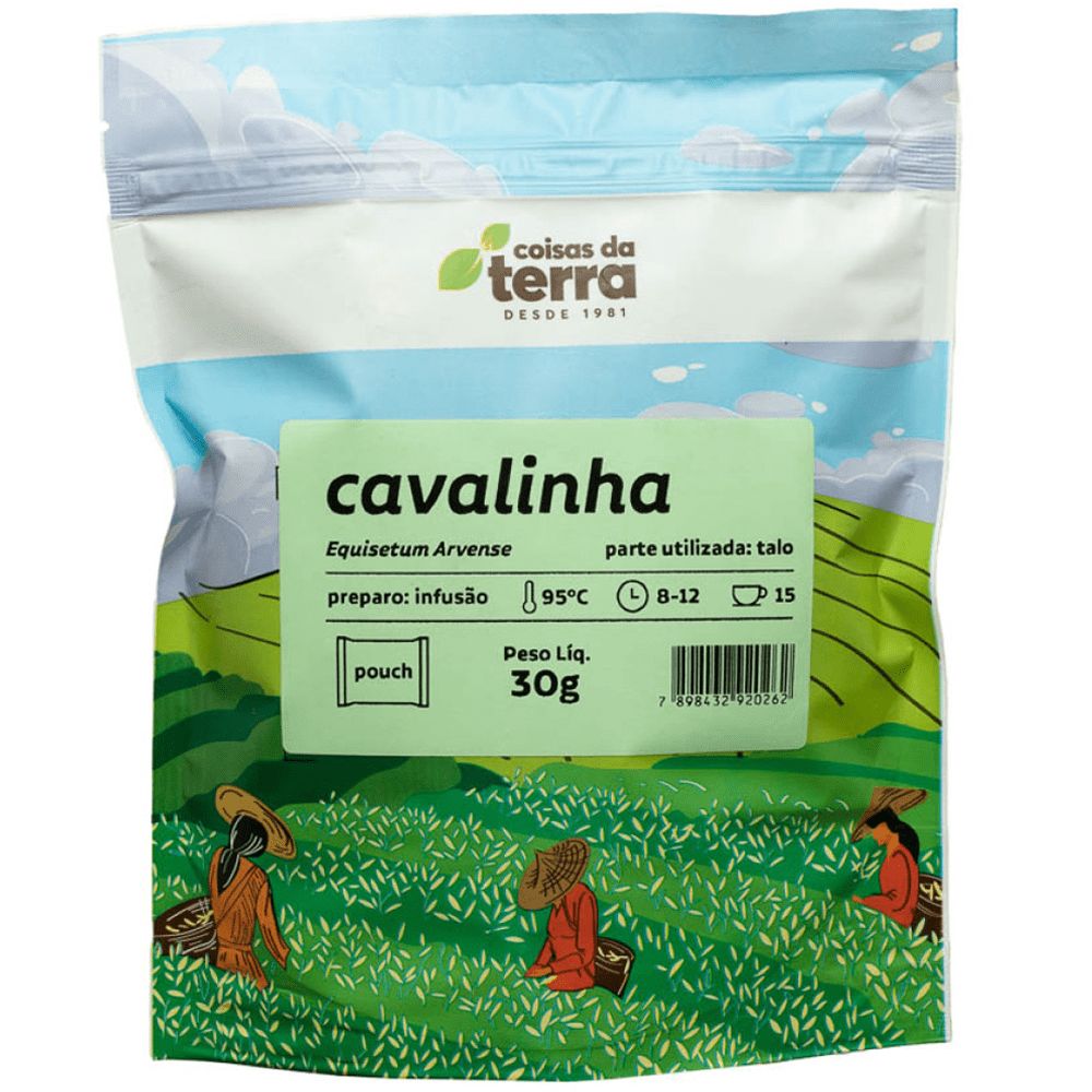 Chá de Cavalinha Coisas da Terra 30g