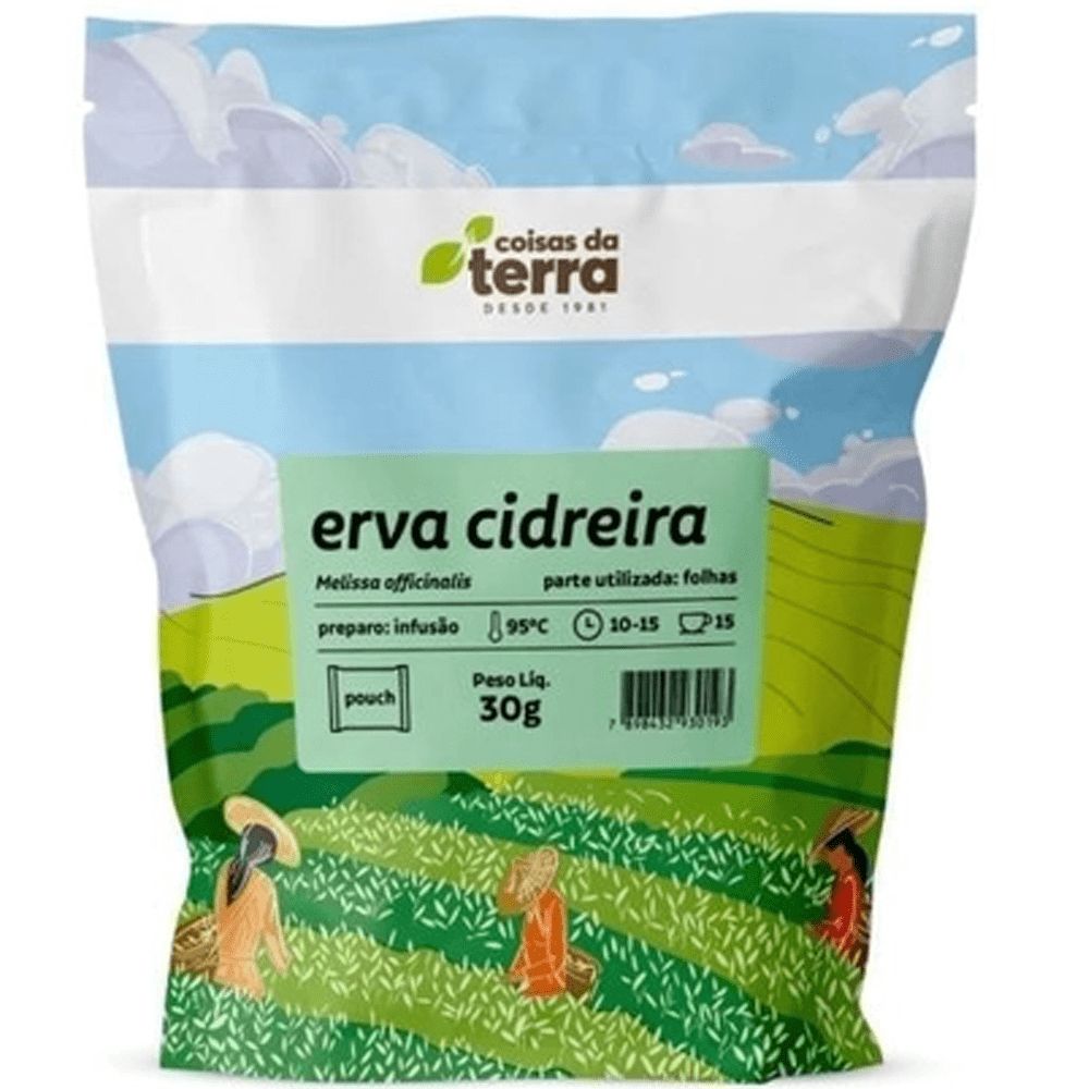 Chá de Erva Cidreira Coisas da Terra 30g